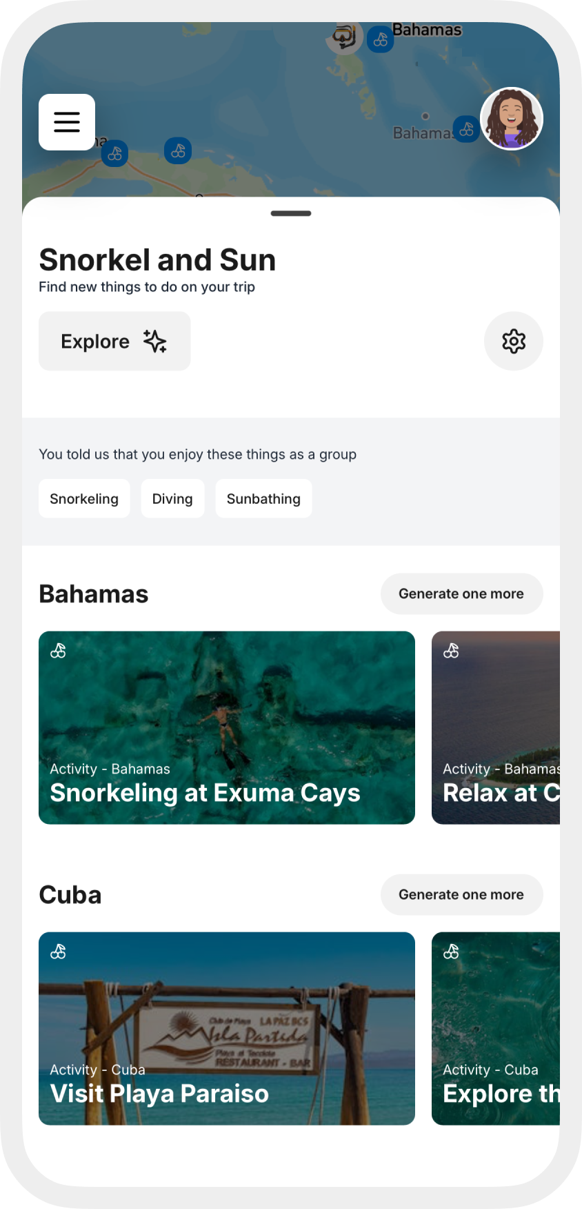 Cherry Trip suggestions overview